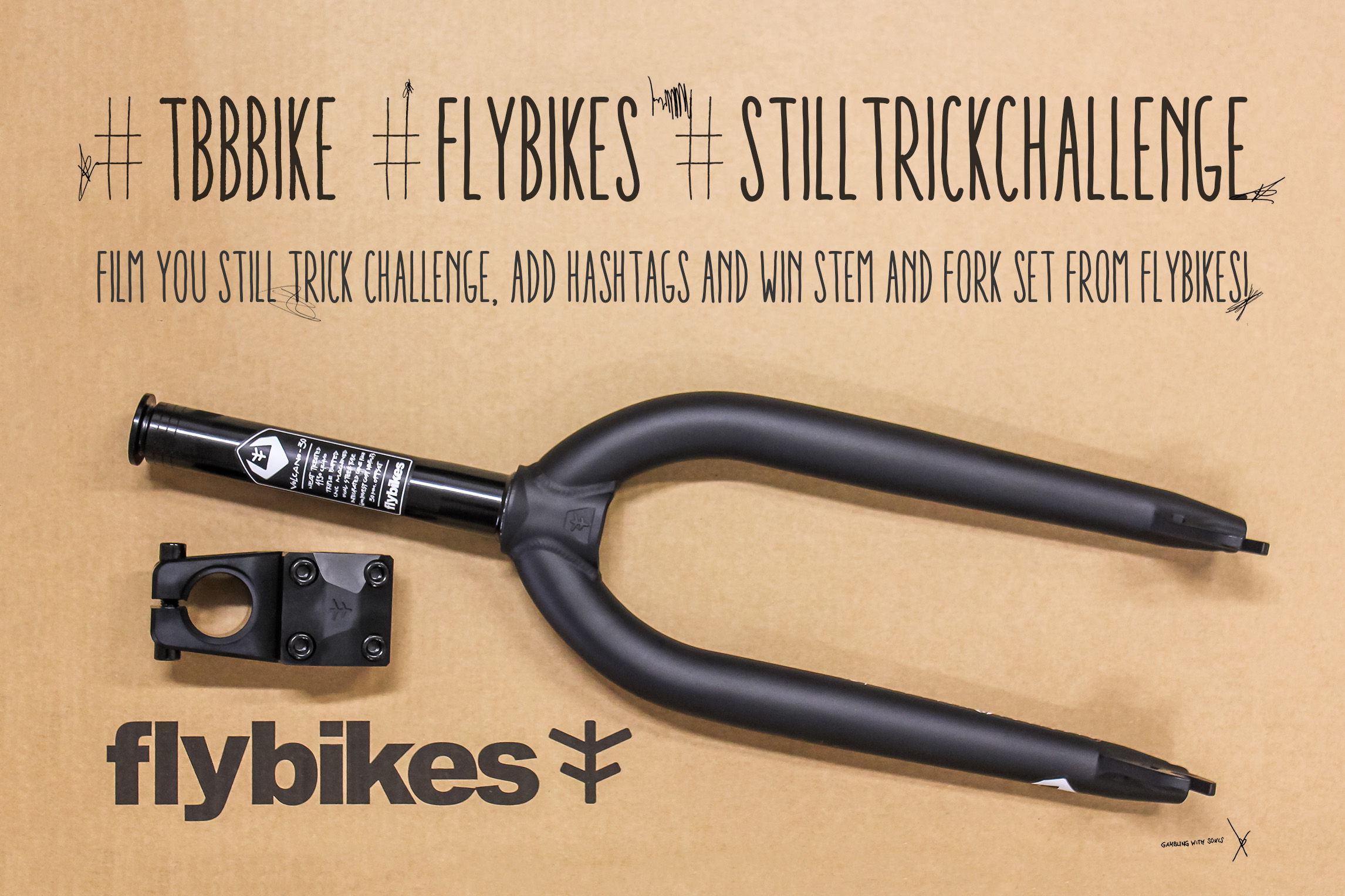 FIT BIKE SHIV Ⅱ BMXフォーク FLYBIKES - #STILLTRICKCHALLENGE
