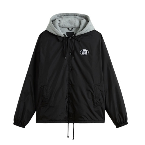 Vans RILEY HOODED COACHES Jacket Black