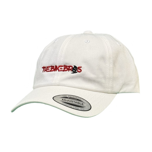 Thebikebros LOGO Dad Cap White