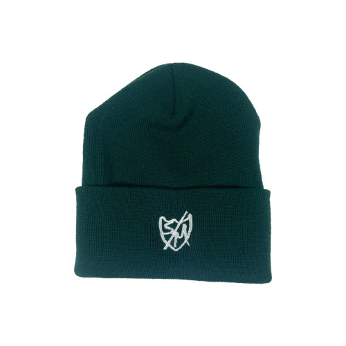 S&M SHARPIE SHIELD Cuffed Beanie Green