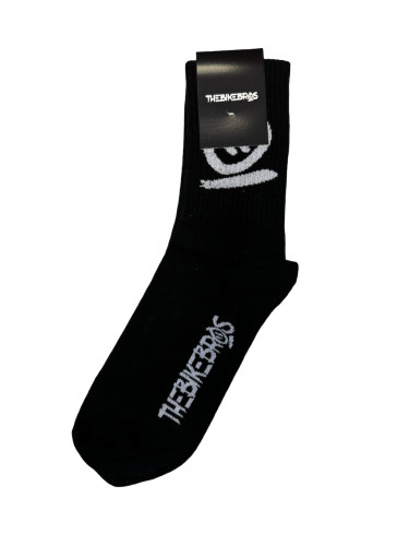 Thebikebros BIG HEAD Light Socks Black/Wht