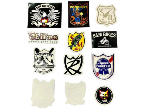 S&M 12er Sticker Pack
