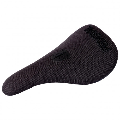 Federal Slim Pivotal Embroidered Word Seat Black