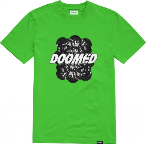 Etnies X Doomed Witches Tshirt Lime