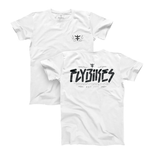 Flybikes FASTER T-Shirt White